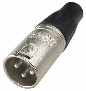 XLR3 male